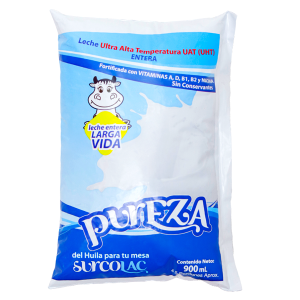 LECHE PUREZA UAT ENTERA 900 ML