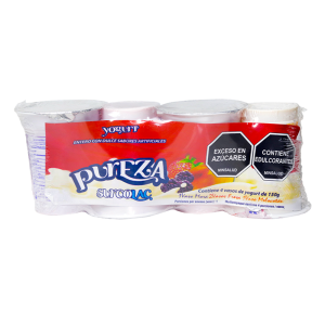 YOGURT PUREZA VASO 150 G X 4