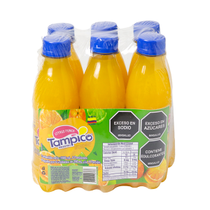 TAMPICO CITRUS PET 250 ML X 6